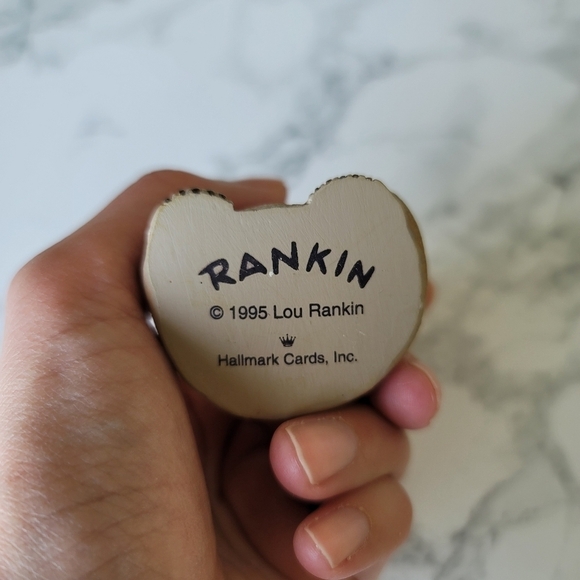 1995 Hallmark Keepsake Ornament Lou Rankin Bear Christmas - Picture 4 of 7